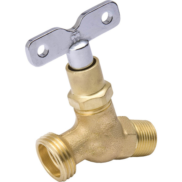 ProLine 3/4 In. MIP X 3/4 In. Male Hose Thread Loose Key Hose Bibb 102-334HC