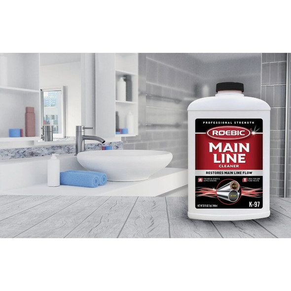 Roebic 32 Oz. Main Line Drain Cleaner K97-Q-12 485829