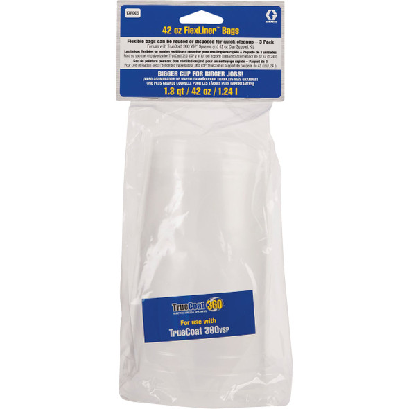 Graco 42 Oz. FlexLiner Replacement Bag (3-Pack) 17F005 772366