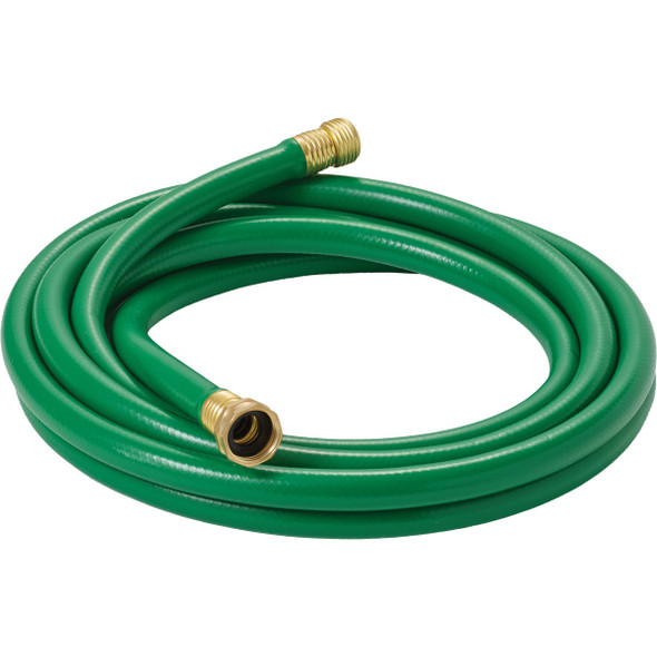 Best Garden 5-8 In. Dia. x 15 Ft. L. Leader Hose with Male & Female Couplings 736957 736957