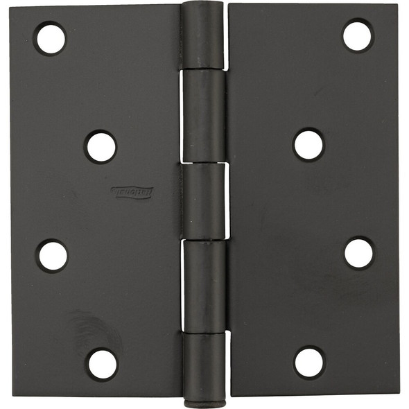National Hardware 4 In. Square Oil Rubbed Bronze Door Hinge N830-204 200847