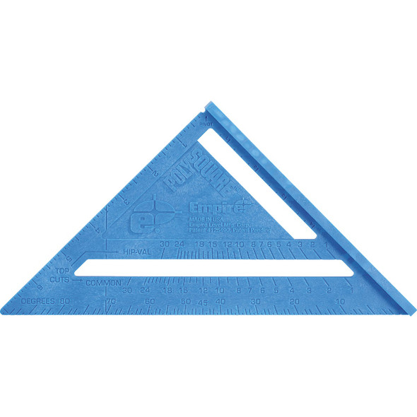 Empire 7 In. Plastic Polysquare Rafter Square 296