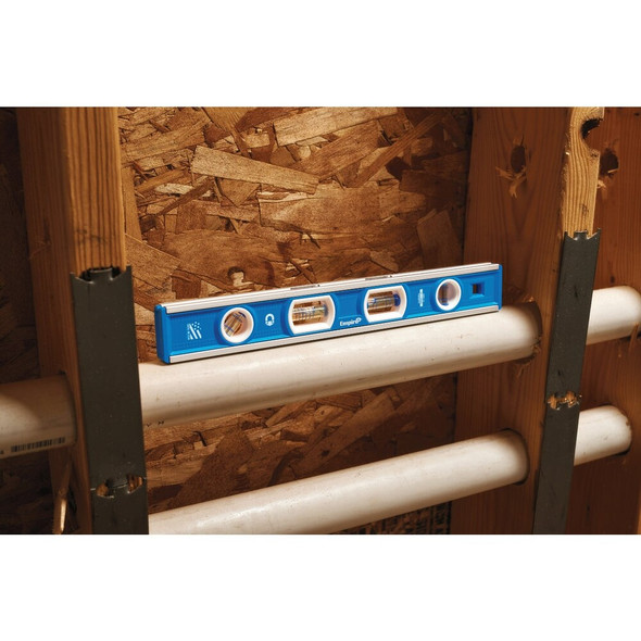 Empire True Blue 10 In. Aluminum Rare Earth Magnetic Dual-Pitch Torpedo Level EM75.10 303217