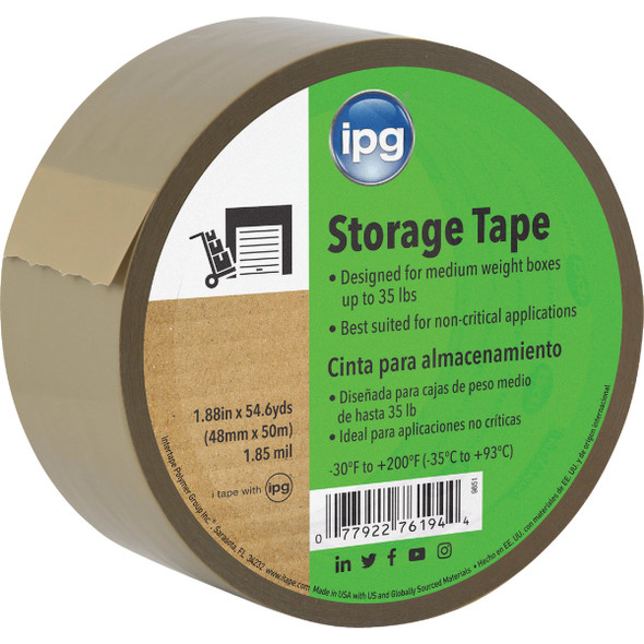 IPG 1.88 In. X 55 Yd. Tan Sealing Tape 09851