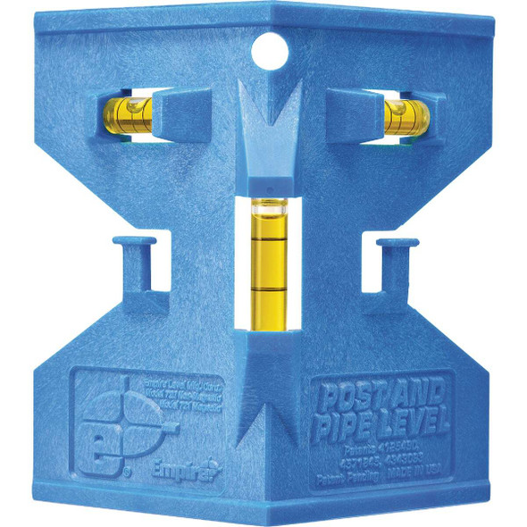 Empire 5-1/4 In. Polycast Pipe and Post Level 720