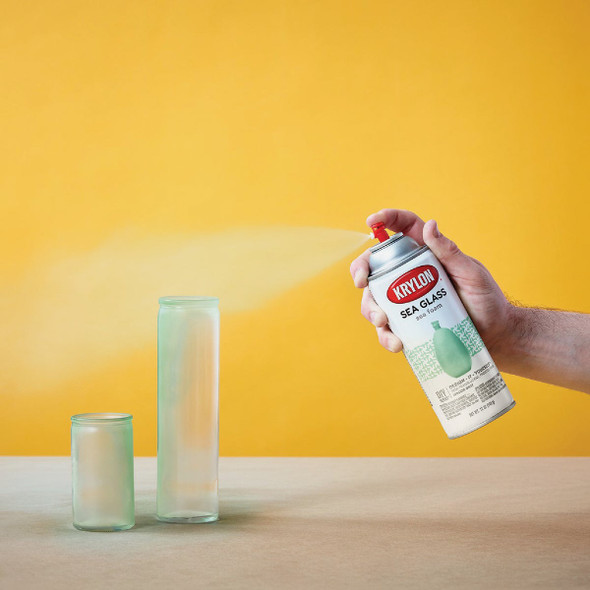 Krylon 12 Oz. Frosted Sea Glass Finish Spray Paint, Sea Foam K09055007 771740
