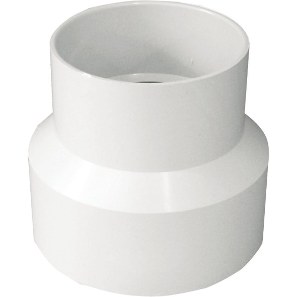IPEX 4 In. x 3 In. PVC Sewer and Drain Coupling 414217BC IPEX 4 In. x 3 In. PVC Sewer and Drain Coupling 414217BC