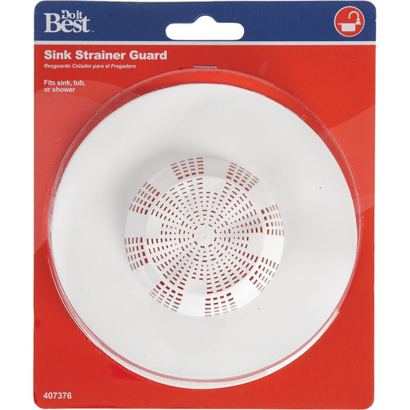 Do it White Hair Snare Sink-Tub Drain Strainer 407376 407376