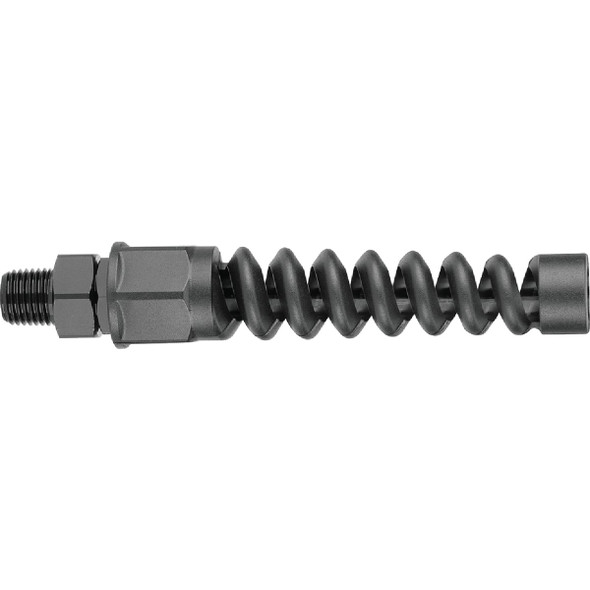 Flexzilla Pro 1/4 In. Barb 1/4 In. MNPT Reusable Air Hose End RP900250