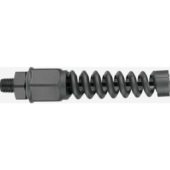 Flexzilla Pro 3/8 In. Barb 1/4 In. MNPT Reusable Air Hose End RP900375