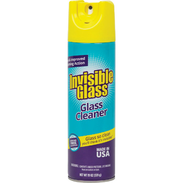 Stoner Invisible Glass 19 Oz. Glass Cleaner Aerosol 91160