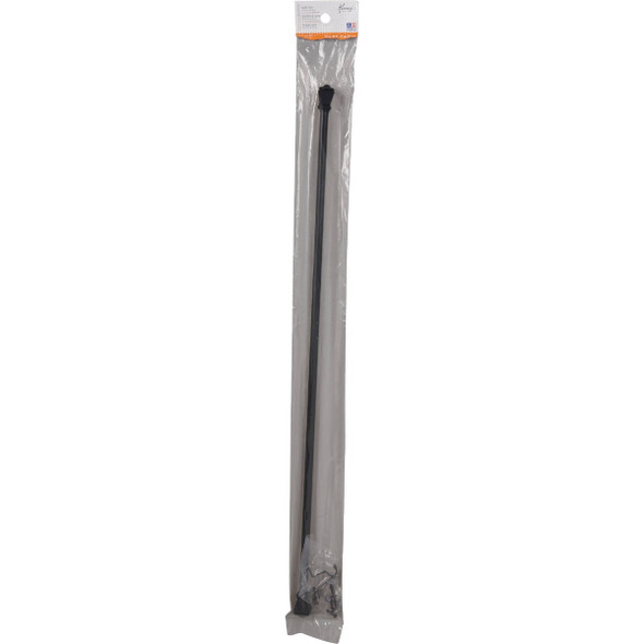 Kenney Amelia 28 In. To 48 In. 7-16 In. Black Standard Cafe Rod KN366-5NP 602186