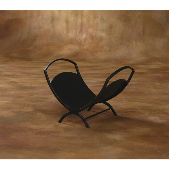 Home Impressions Hearthside Black Steel Fireplace Log Holder WF-15946 403414