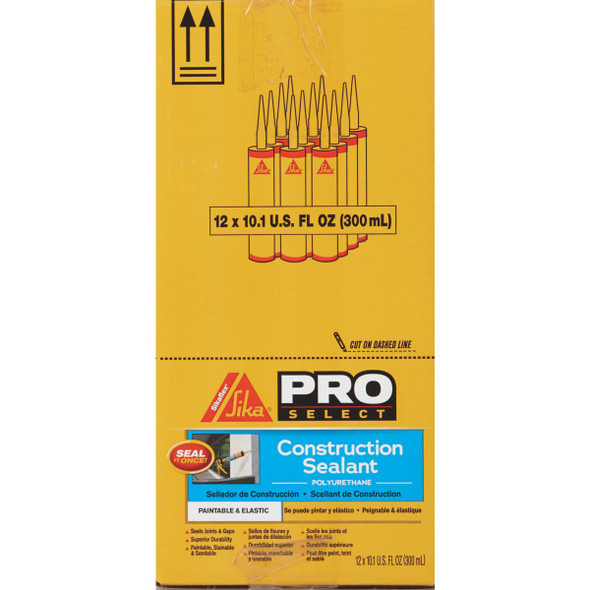 SikaFlex 10.1 Oz. Pro Select Construction Polyurethane Sealant, Tan