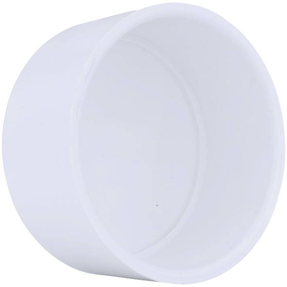 Charlotte Pipe 4 In. Schedule 40 Pressure Slip PVC Cap PVC 02116  2000HA