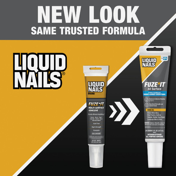Liquid Nails Fuze-It 5 Oz. All Surface Construction Adhesive LN-2000W 261170