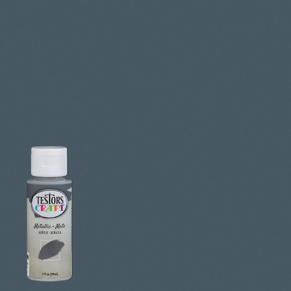 Testors 2 Oz. Acrylic Matte Craft Paint, Hazey 292426A
