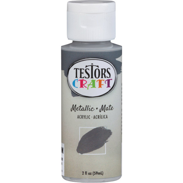Testors 2 Oz. Acrylic Matte Craft Paint, Hazey