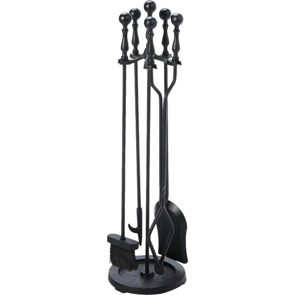 Home Impressions 5-Piece Cast Iron Fireplace Tool Set FT25