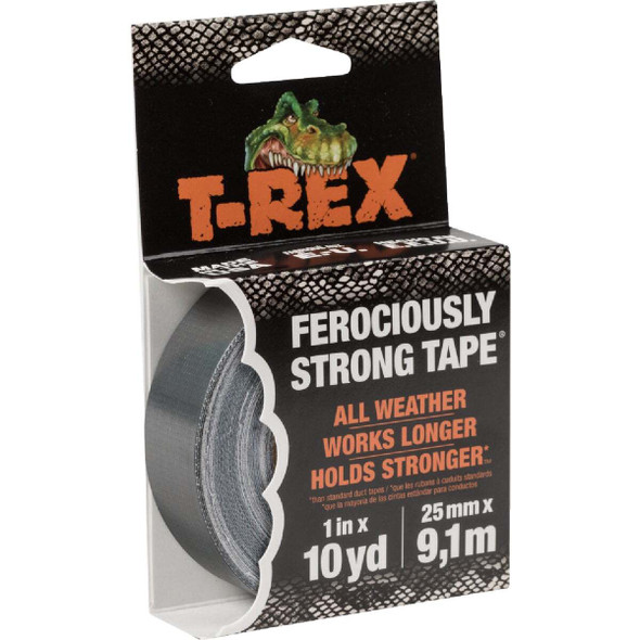 T-REX 1In. x 10 Yd. Duct Tape, Gray 241330