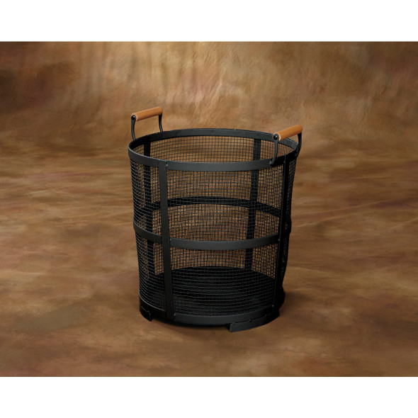 Home Impressions Round Fireplace Log Basket