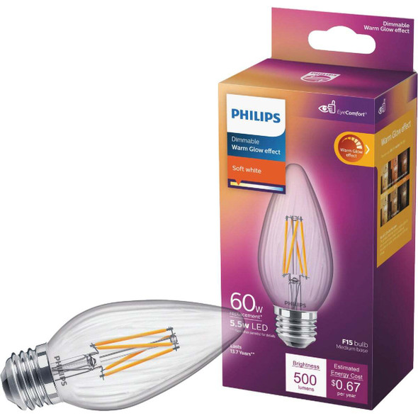 Warm Glow 60w F15 Wg Led Post Bulb 572669