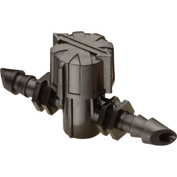 Rain Bird 1-4 In. Barbed On-Off Valve (2-Pack) BVAL25-2S 704521