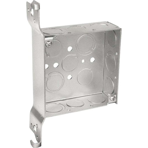 Southwire Bracket Mount 4 In. x 4 In. Welded Steel Square Box 52151-SWB-UPC