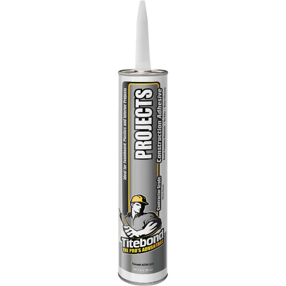 Titebond 10 Oz. Contractor Grade Projects Construction Adhesive 4121
