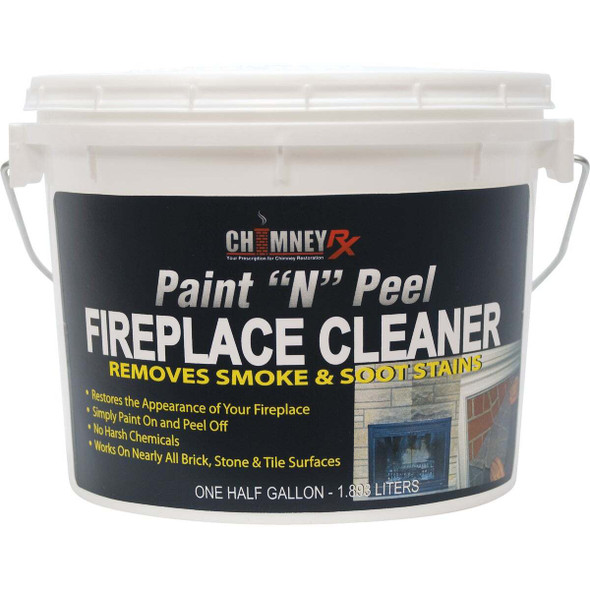 Chimney RX 1/2 Gal. Paintable Fireplace Masonry Cleaner 300467