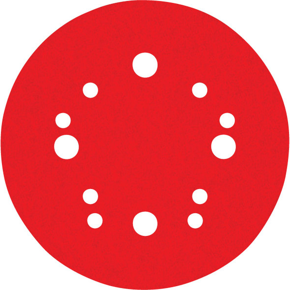 Diablo 5 In. 100-Grit Universal Hole Pattern Vented Sanding Disc with Hook and Lock Backing (4-Pack) Diablo 5 In. 100-Grit Universal Hole Pattern Vented Sanding Disc with Hook and Lock Backing (4-Pack)