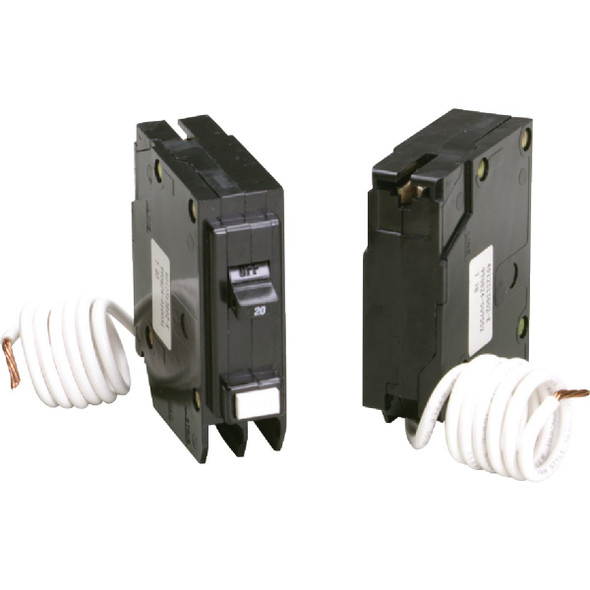 Eaton BR 20A Single-Pole Self Test GFCI Breaker BRN120GF