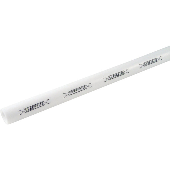 SharkBite 1/2 In. x 2 Ft. White PEX Pipe Type B Stick U860W2