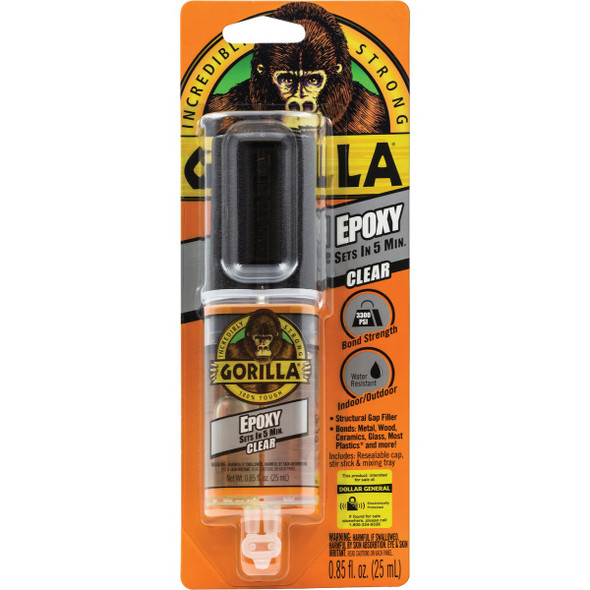 Gorilla 0.85 Oz. Epoxy 4200102