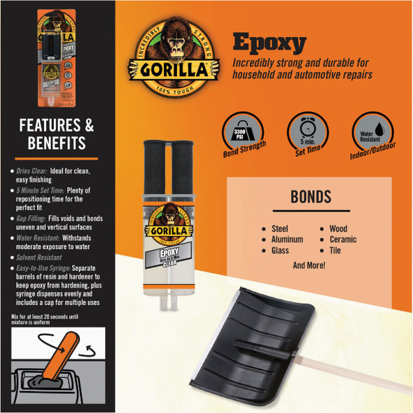 Gorilla 0.85 Oz. Epoxy 4200102 303140