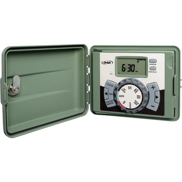 Orbit Easy-Set Logic 4-Station Indoor/Outdoor Sprinkler System Timer 57894