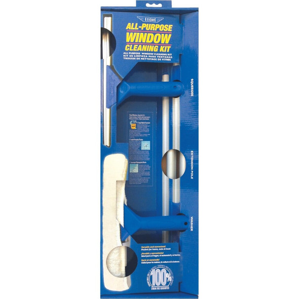 Ettore Rubber Window Cleaning Kit (5-Piece) 17050 601793