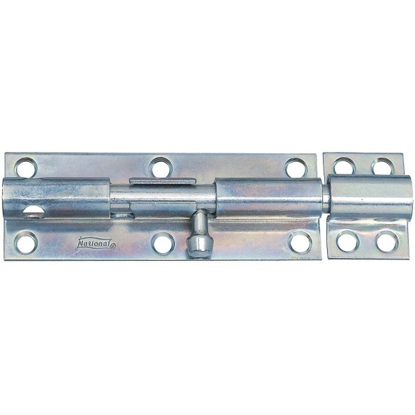 National Hardware 6 In. Zinc Heavy Barrel Bolt N162-388