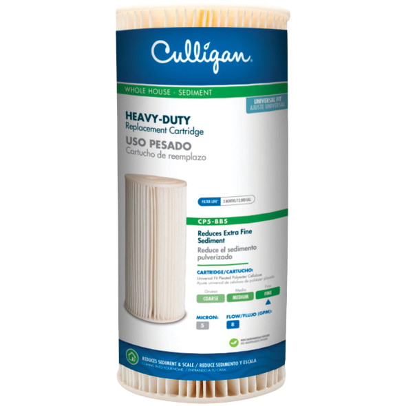 CP5-BBS Culligan Heavy Duty Sediment Whole House Water Filter Cartridge CP5-BBS 449784