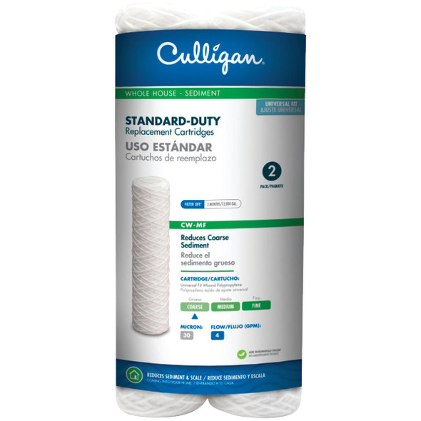 Culligan CW-MF Whole House Water Filter Cartridge, (2-Pack) Culligan CW-MF Whole House Water Filter Cartridge, (2-Pack)