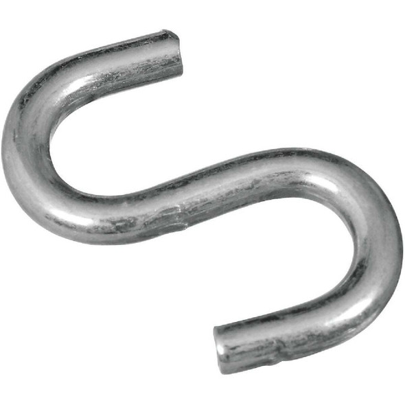 National Hardware 1-1/2 In. Zinc Heavy Open S Hook (4-Count) N121-616