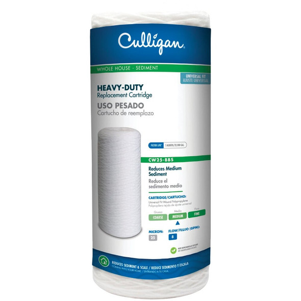 CW25-BBS Culligan Heavy Duty Whole House Water Filter Cartridge CW25-BBS 467278