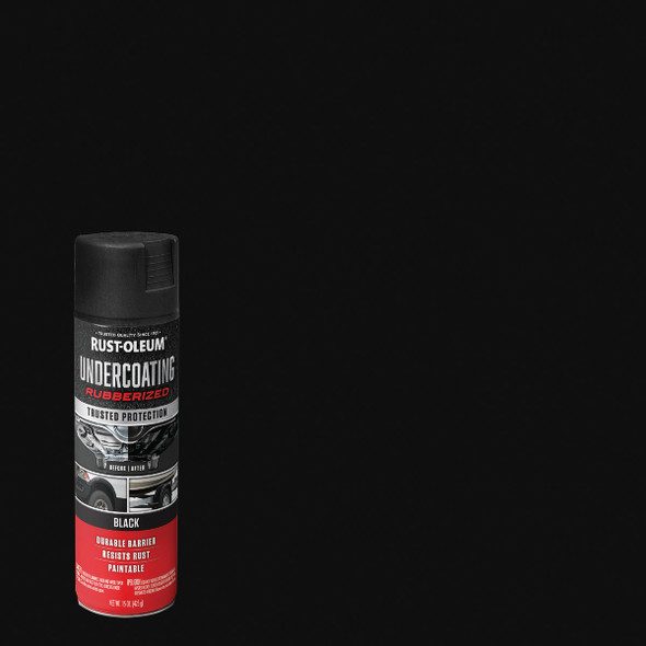 Rust-Oleum Stops Rust Black 15 Oz. Undercoating 248657