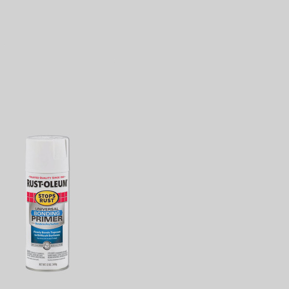 Rust-Oleum Stops Rust 12 Oz. Universal Bonding Primer Spray, White 285011