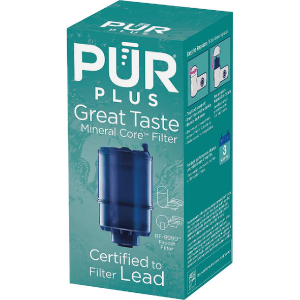 Pur 100 Gal. Faucet Mount 3-Stage Water Filter Cartridge Pur 100 Gal. Faucet Mount 3-Stage Water Filter Cartridge