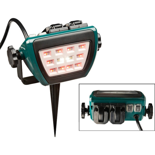 Do it Best LED Green Landscape Stake Light RGW-1636