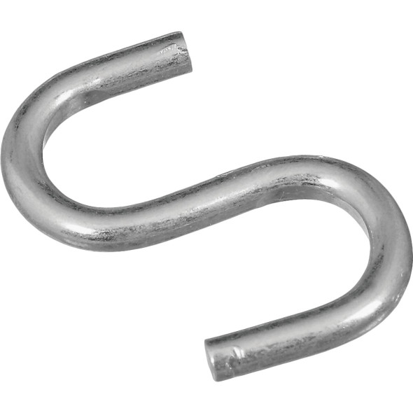 National Hardware 1 In. Zinc Heavy Open S Hook (6-Count) N121-574