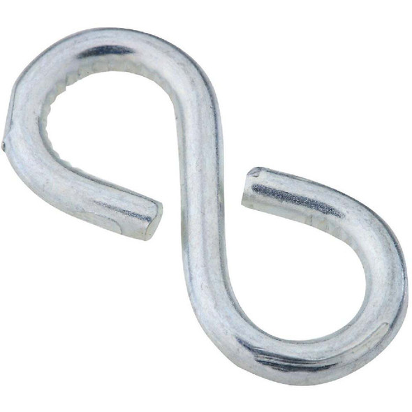 National Hardware 1-1/8 In. Zinc Light Closed S Hook (6-Count) N121-392