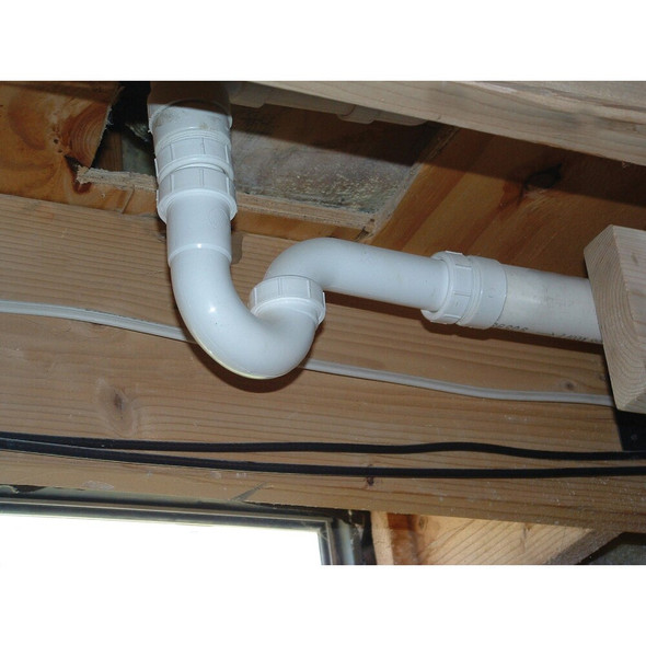 IPEX 4 In. SDR 35 90 Deg. PVC Sewer and Drain Sanitary Elbow (1-4 Bend) 414164BC 409820