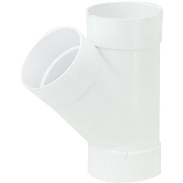 IPEX SDR 35 Hub 4 In. PVC Sewer and Drain Wye 414134BC 409871